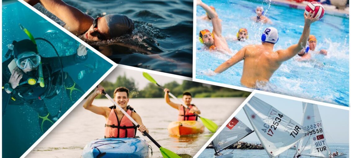 su sporları, madde ve teknoloji bağımlılığının cankurtaranı su sporları, yüzme, dalış, yelken, kano, kürek, cankurtaran, bronz cankurtaran, gümüş cankurtaran, altın cankurtaran, su altı fotoğrafçılık, rafting