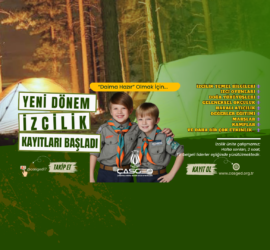 2024-2025 ÇASGED Yeni dönem izcilik başlıyor